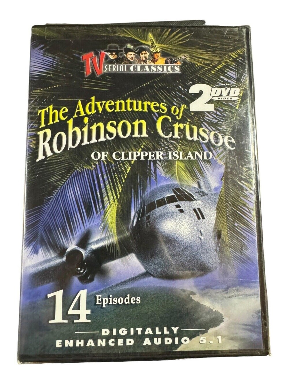 The Adventures of Robinson Crusoe of Clipper Island DVD 2005 2 Disc Set Sealed
